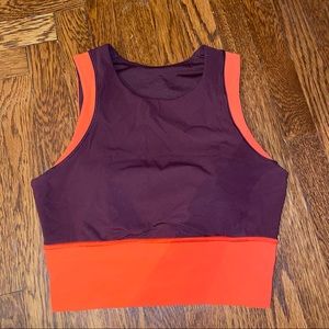 Lululemon tricolor Crop top